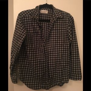 Plaid Flannel Shirt - Old Navy - XL